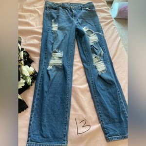 Boyfriend jeans size 13